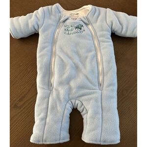 Cozy Fleece Sleep Sack - Light Blue